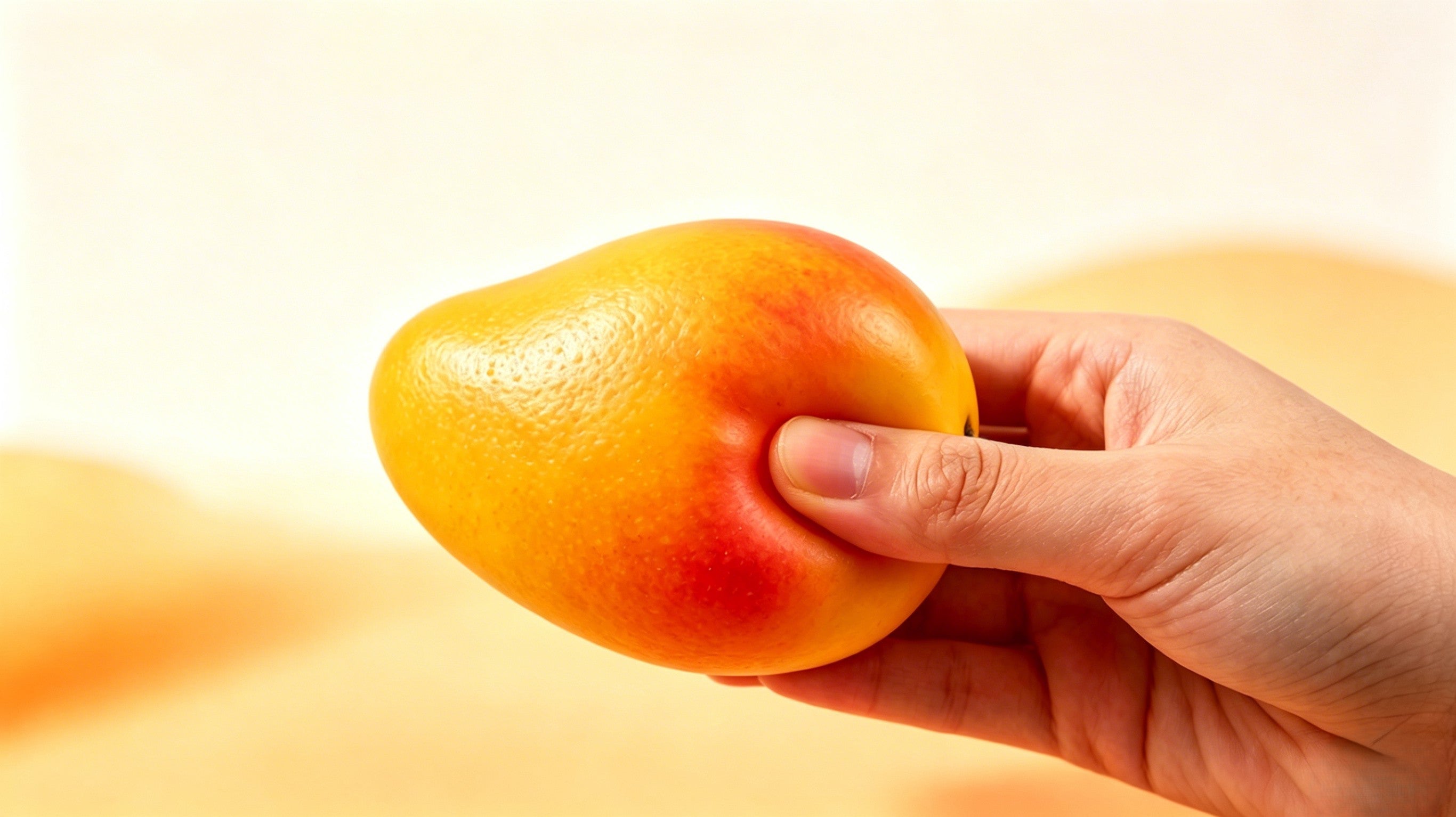 
Mango-Shaped Slow-Rebound Toy — Soft Silicone Stress-Relief Squeeze Toy