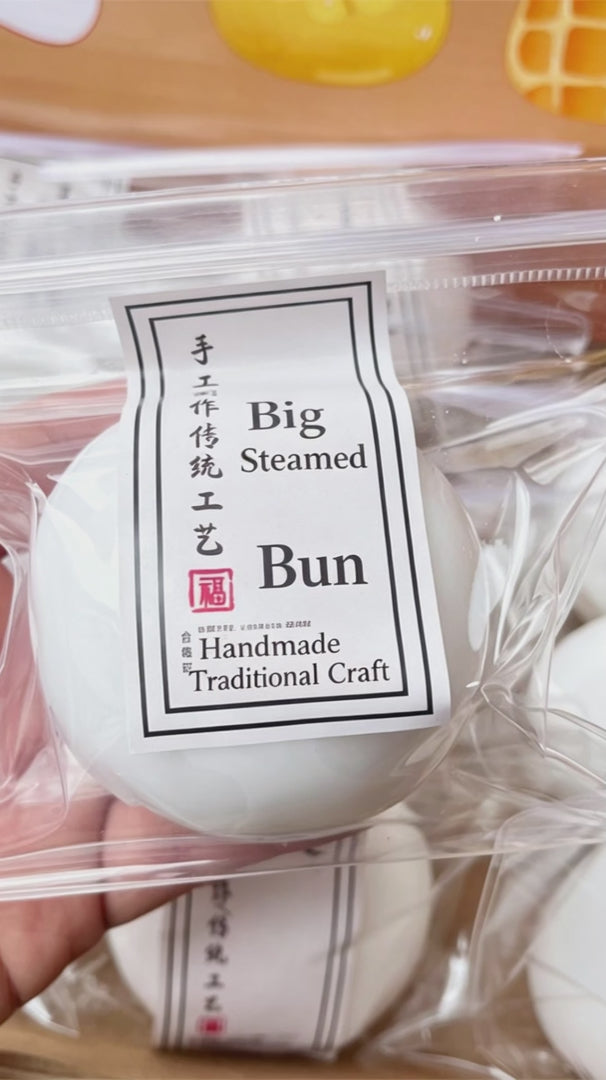 "Realistic mantou squishy toy slow rebound stress relief fidget toy"